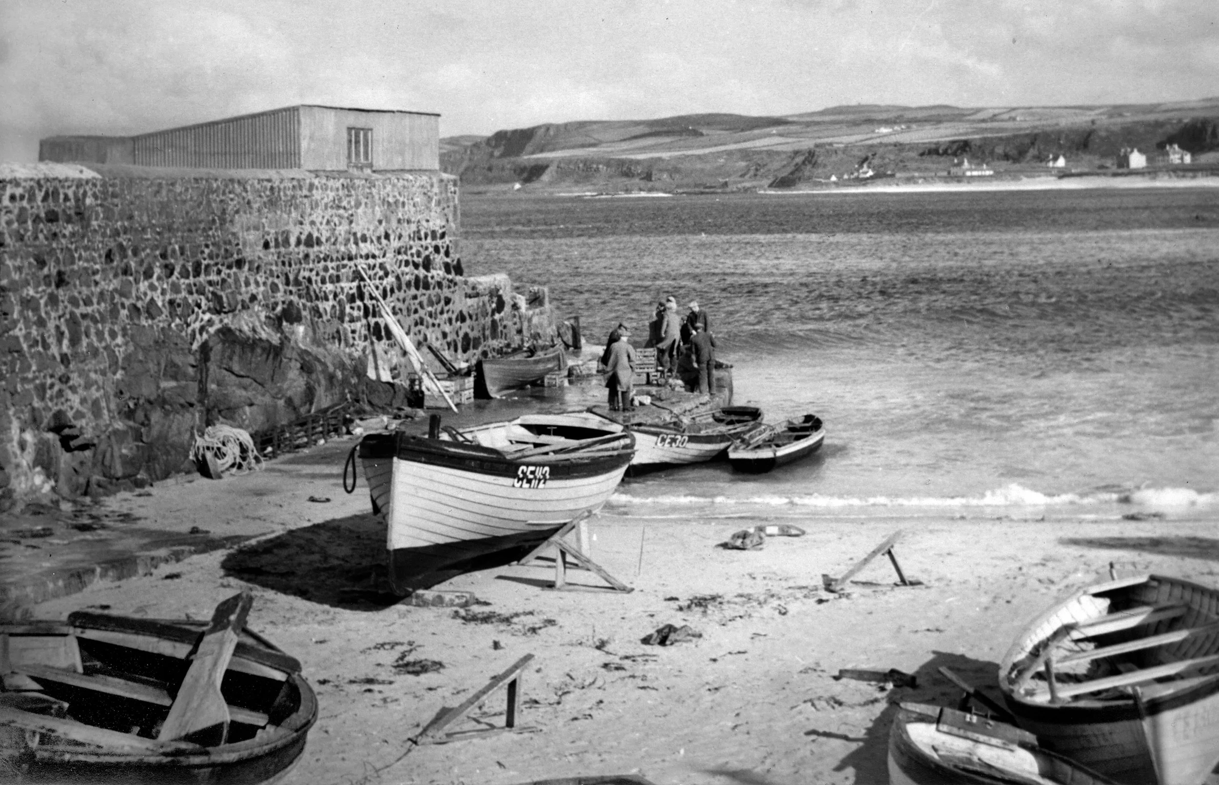 Ballycastle harbour