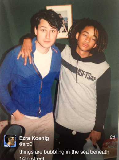 Ezra Koening of Vampire Weekend