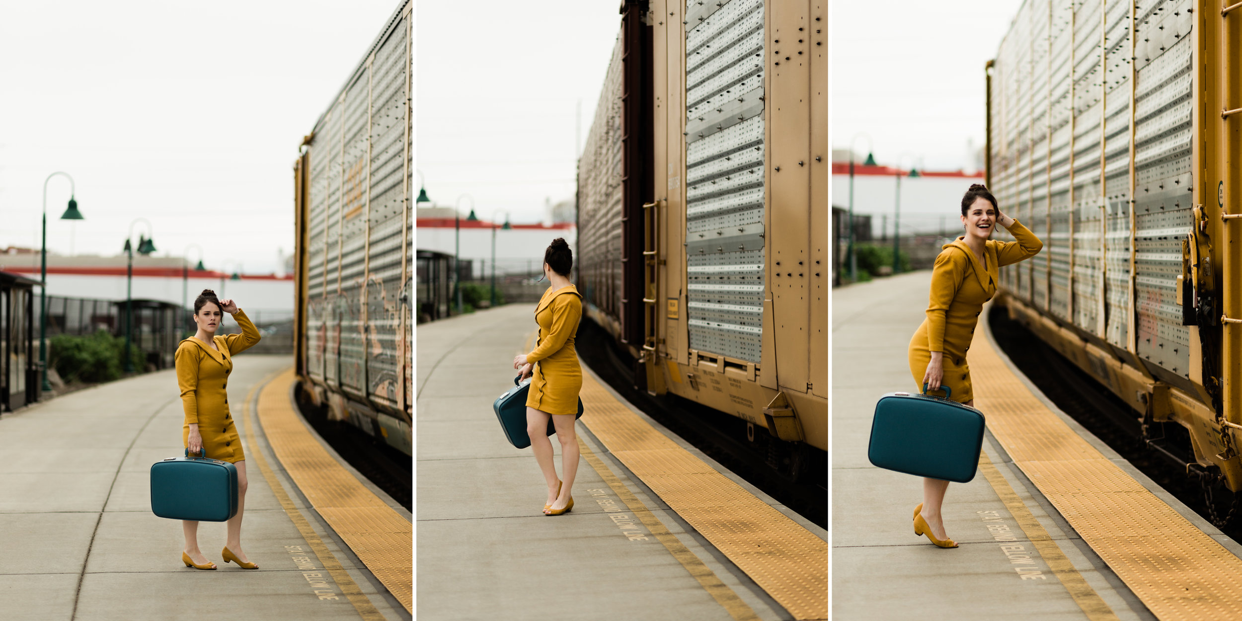 Vintage Travel Inspired Photoshoot