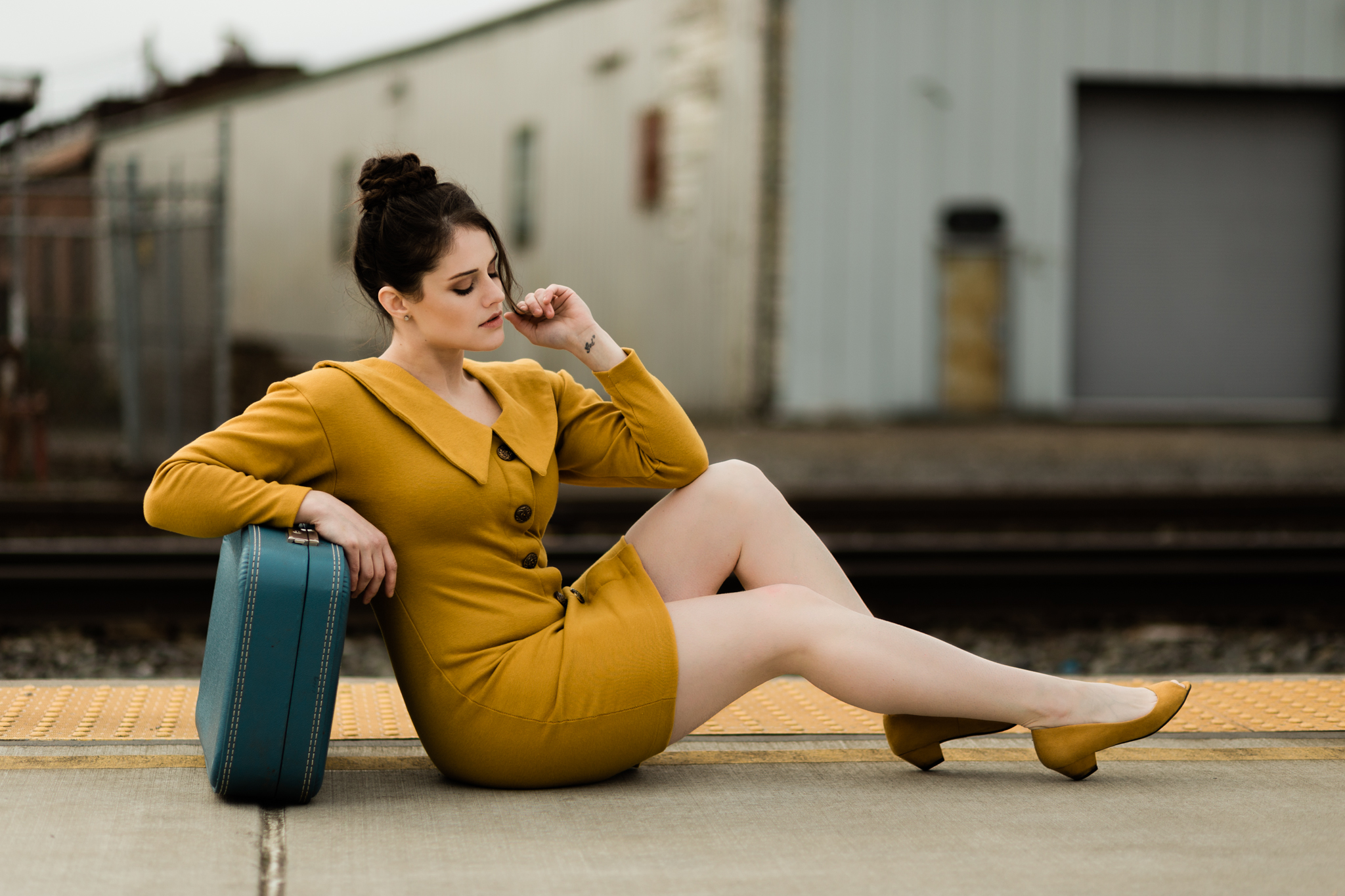 Vintage Travel Inspired Photoshoot