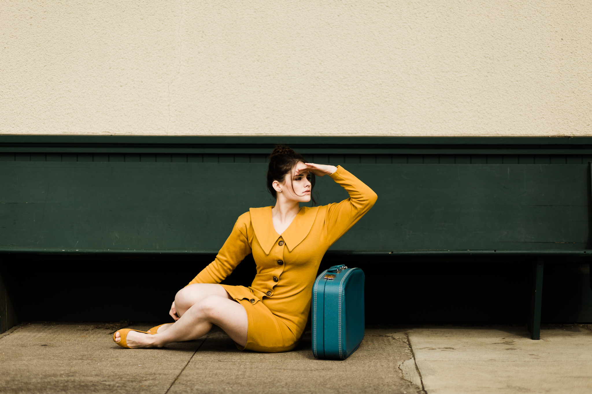 Vintage Travel Inspired Photoshoot