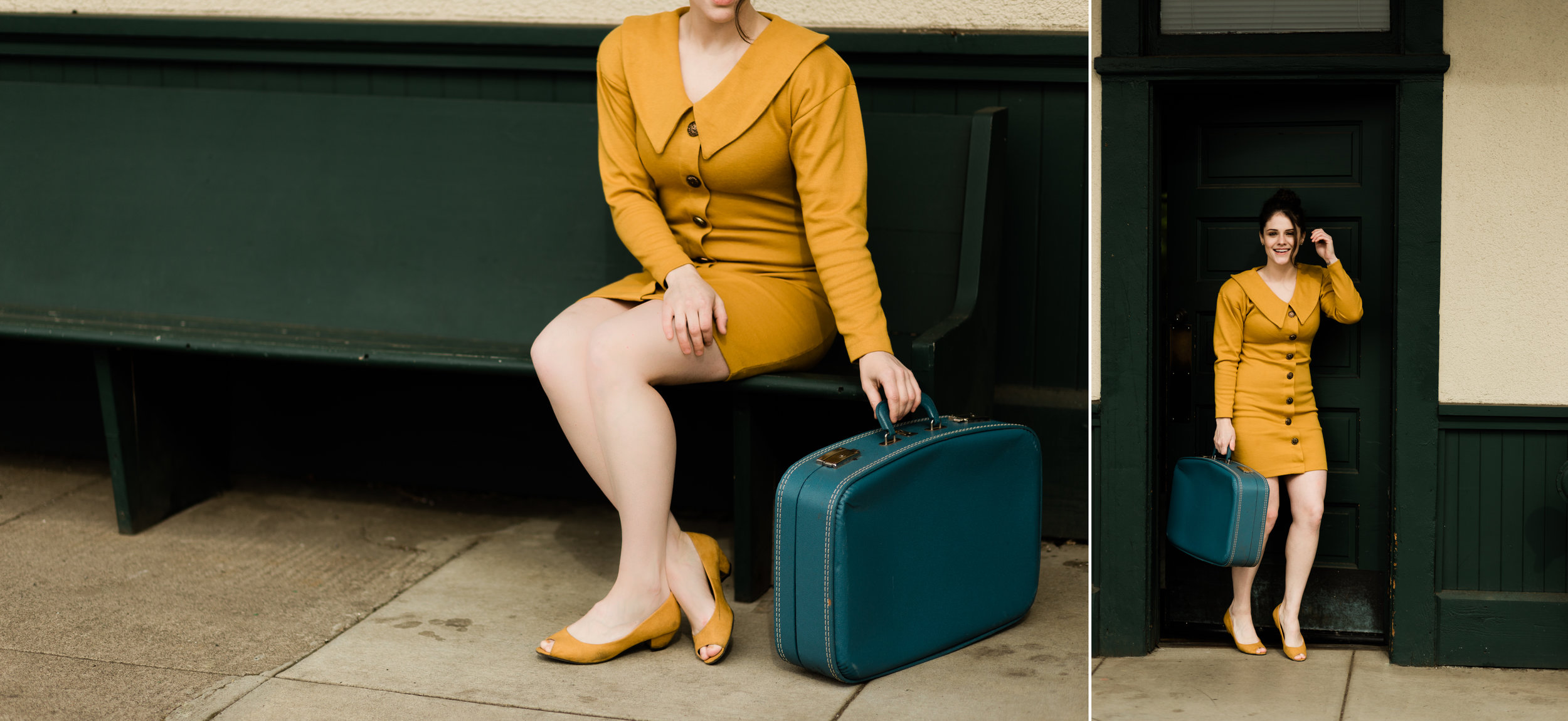 Vintage Travel Inspired Photoshoot