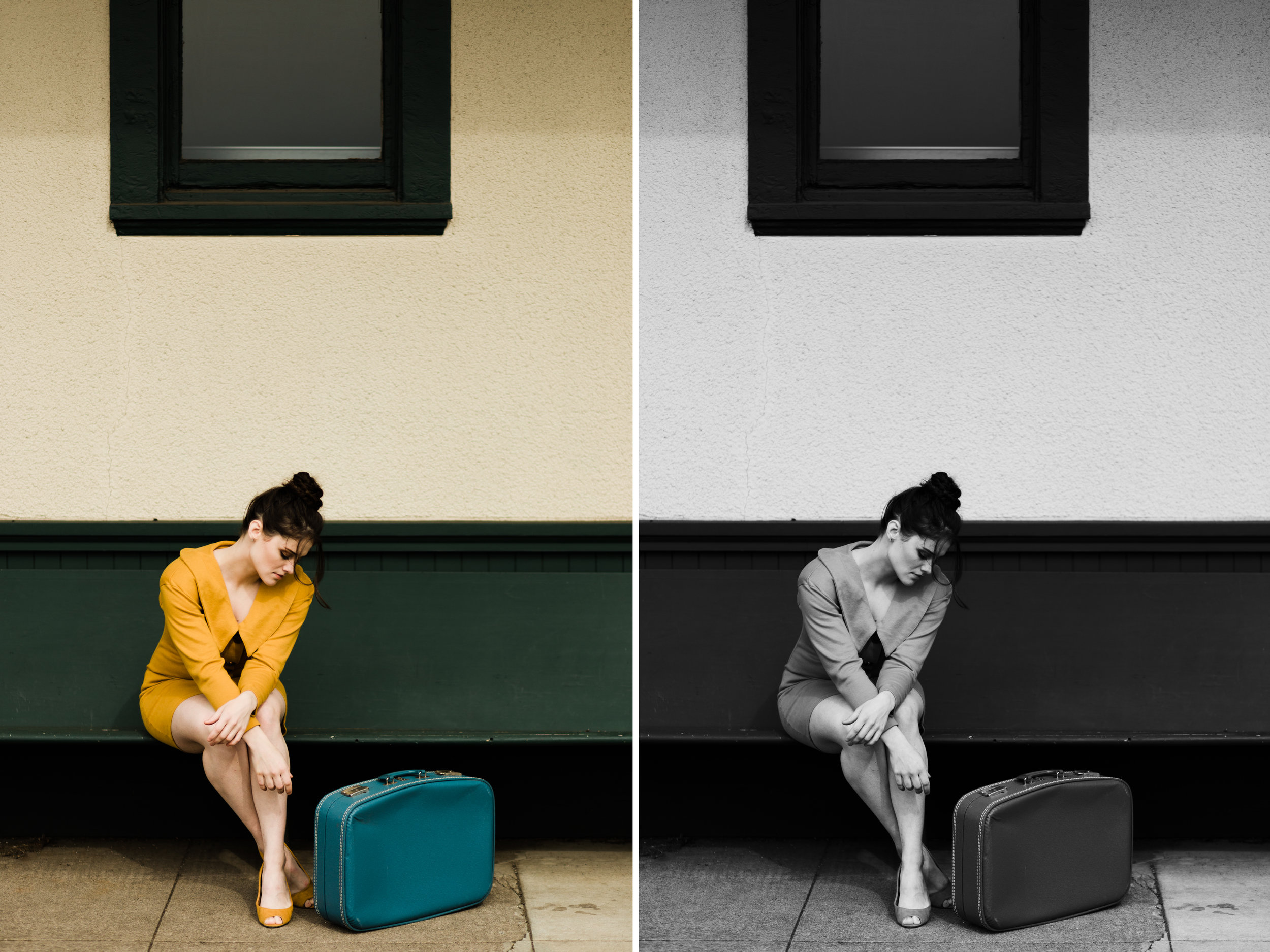 Vintage Travel Inspired Photoshoot
