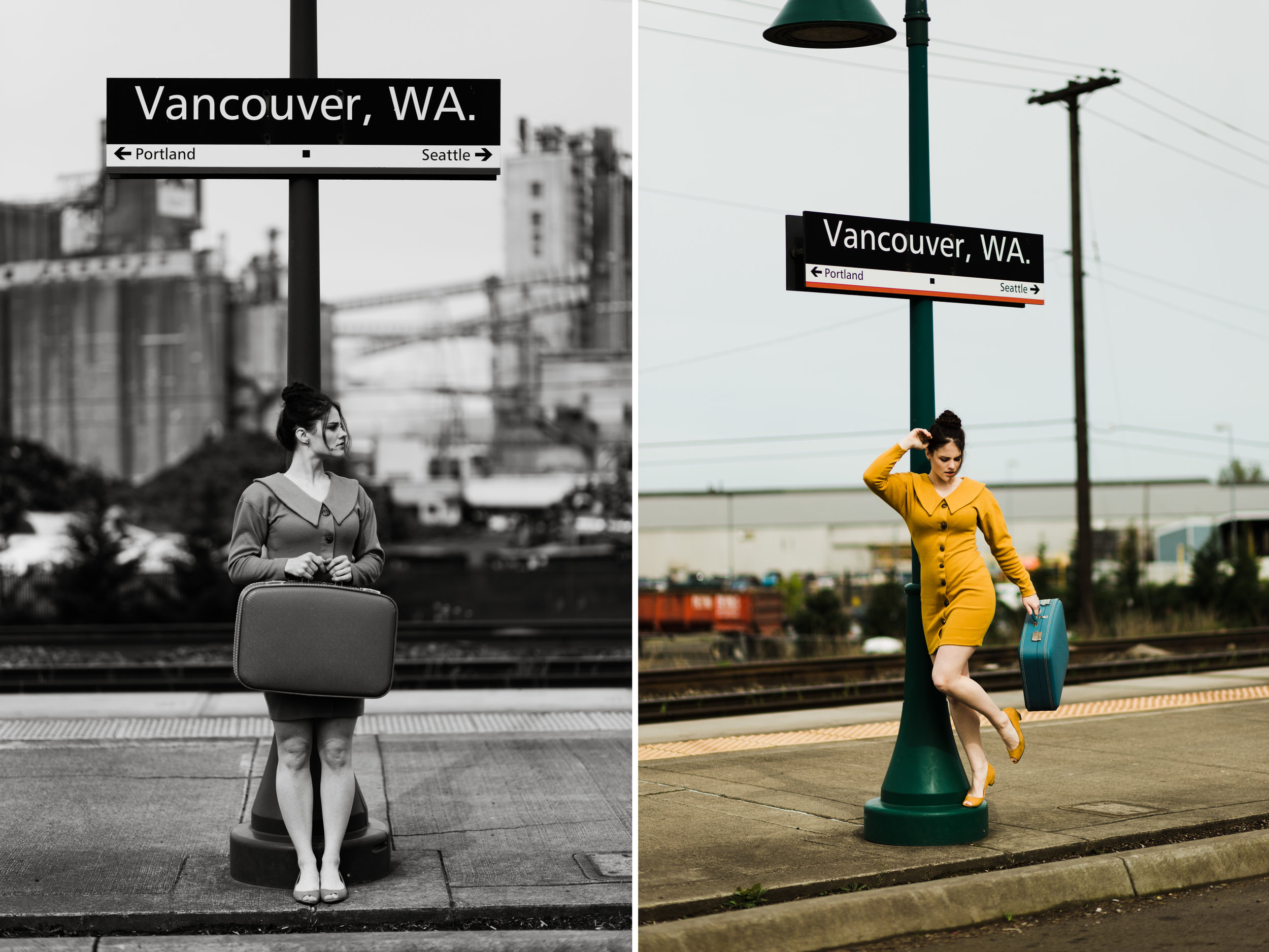 Vintage Travel Inspired Photoshoot