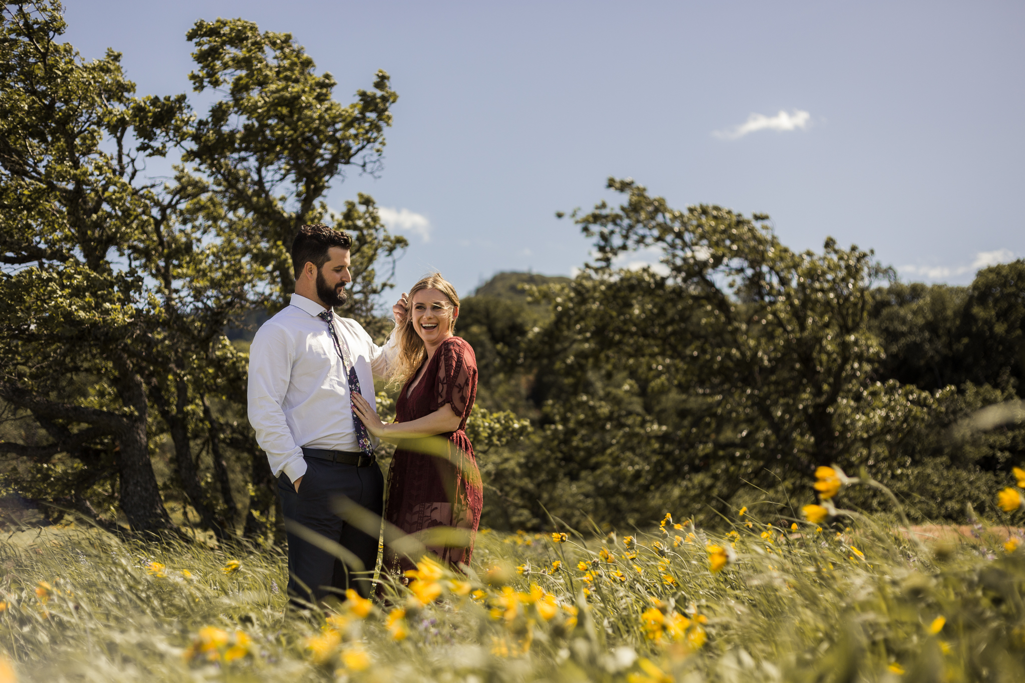 Windy Columbia River Engagement