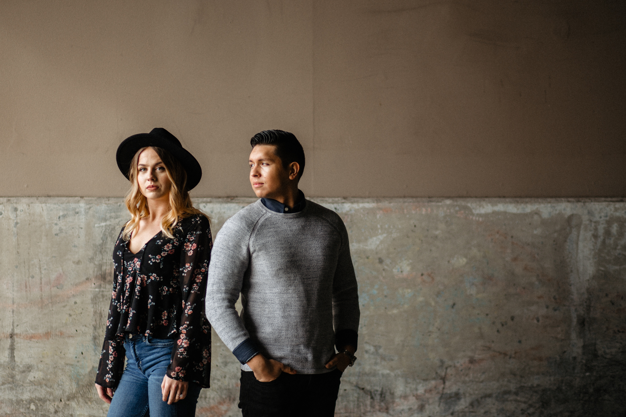 Downtown Urban Couple Session - Malina Rose Photography_.jpg