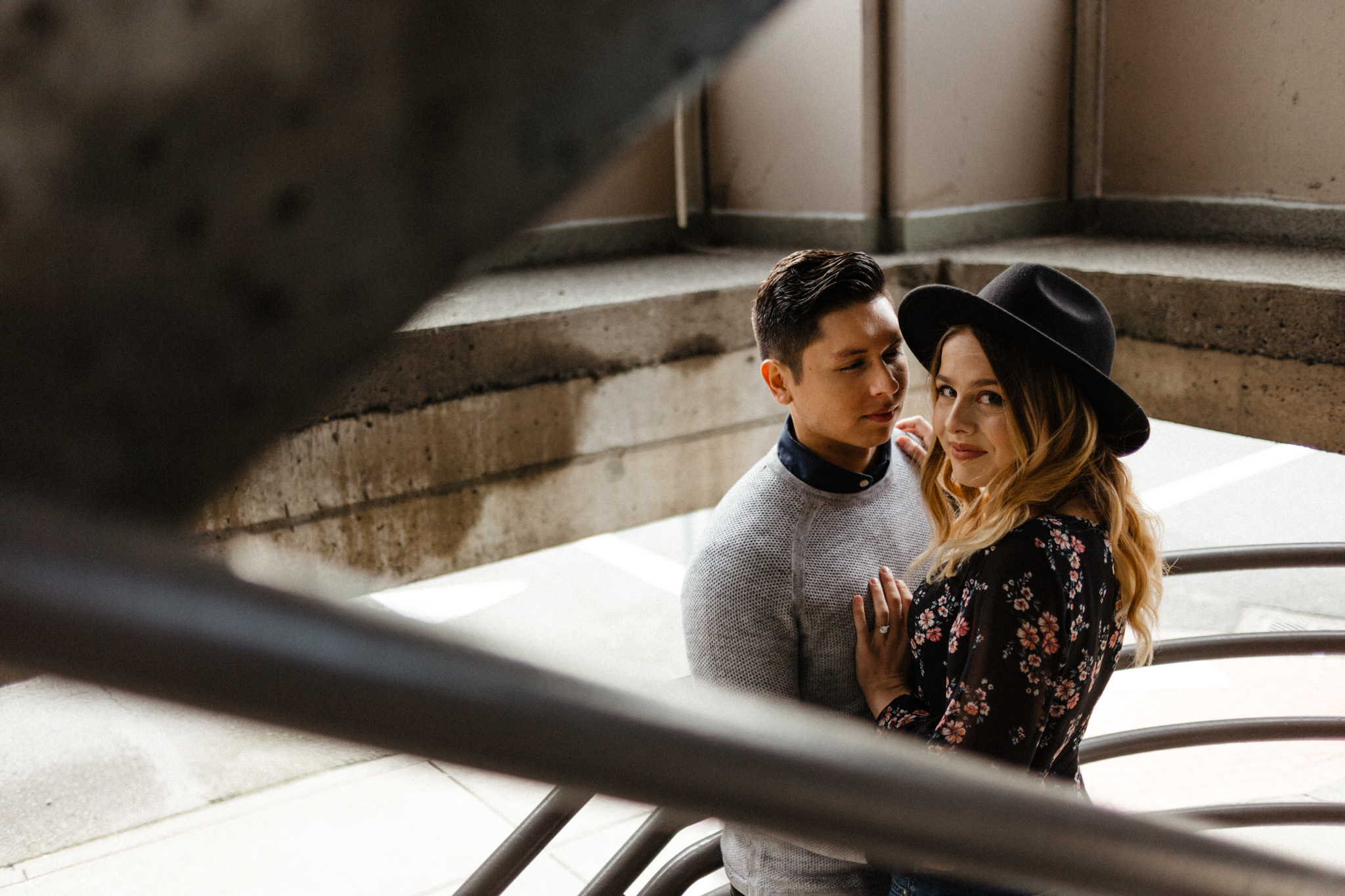 Downtown Urban Couple Session - Malina Rose Photography_-3.jpg