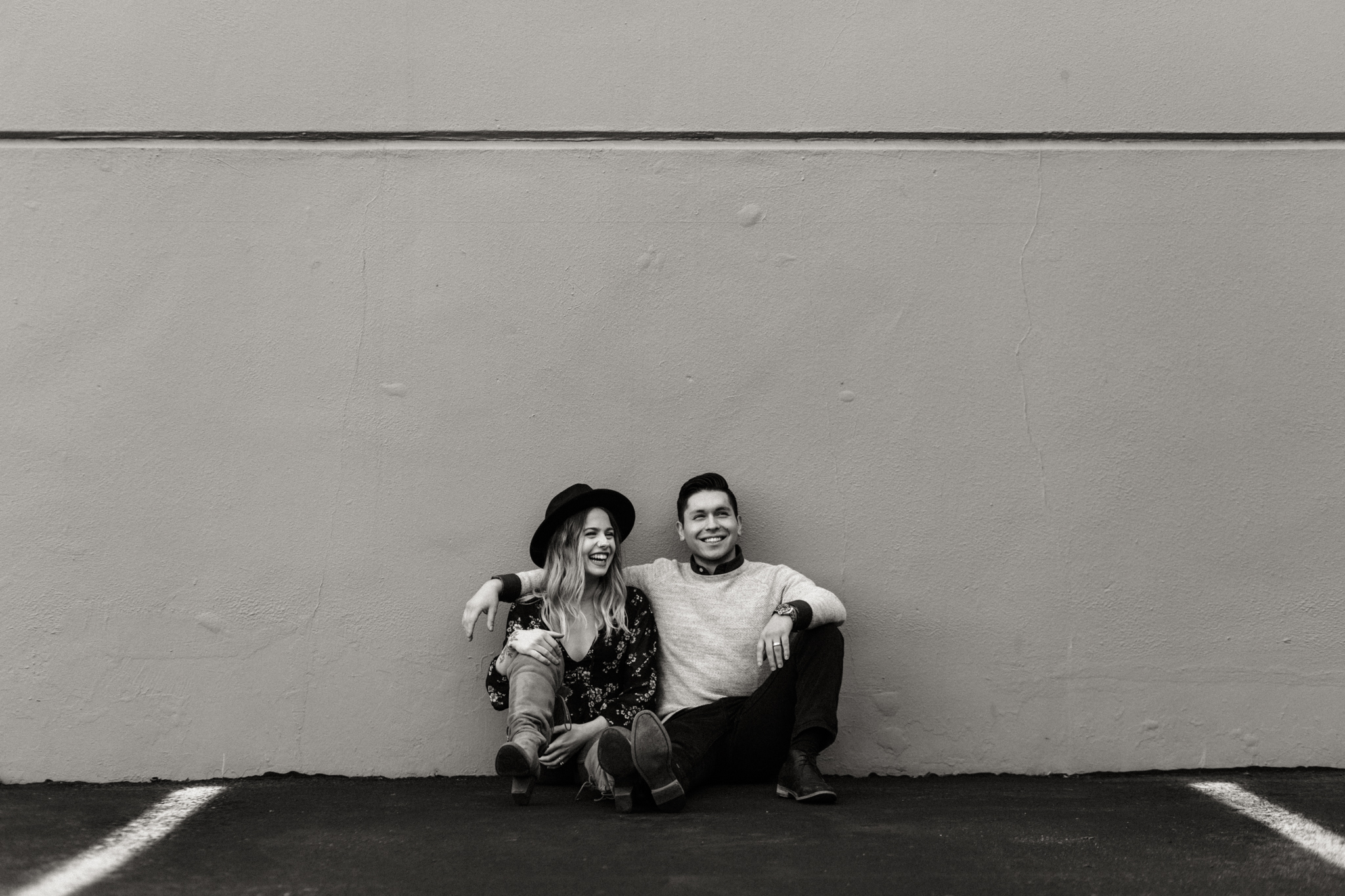 Downtown Urban Couple Session - Malina Rose Photography_-9.jpg