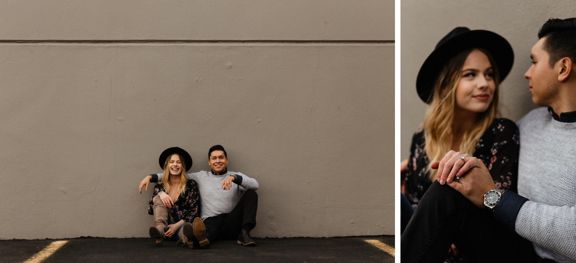 Downtown Urban Couple Session - Malina Rose Photography - D4.jpg