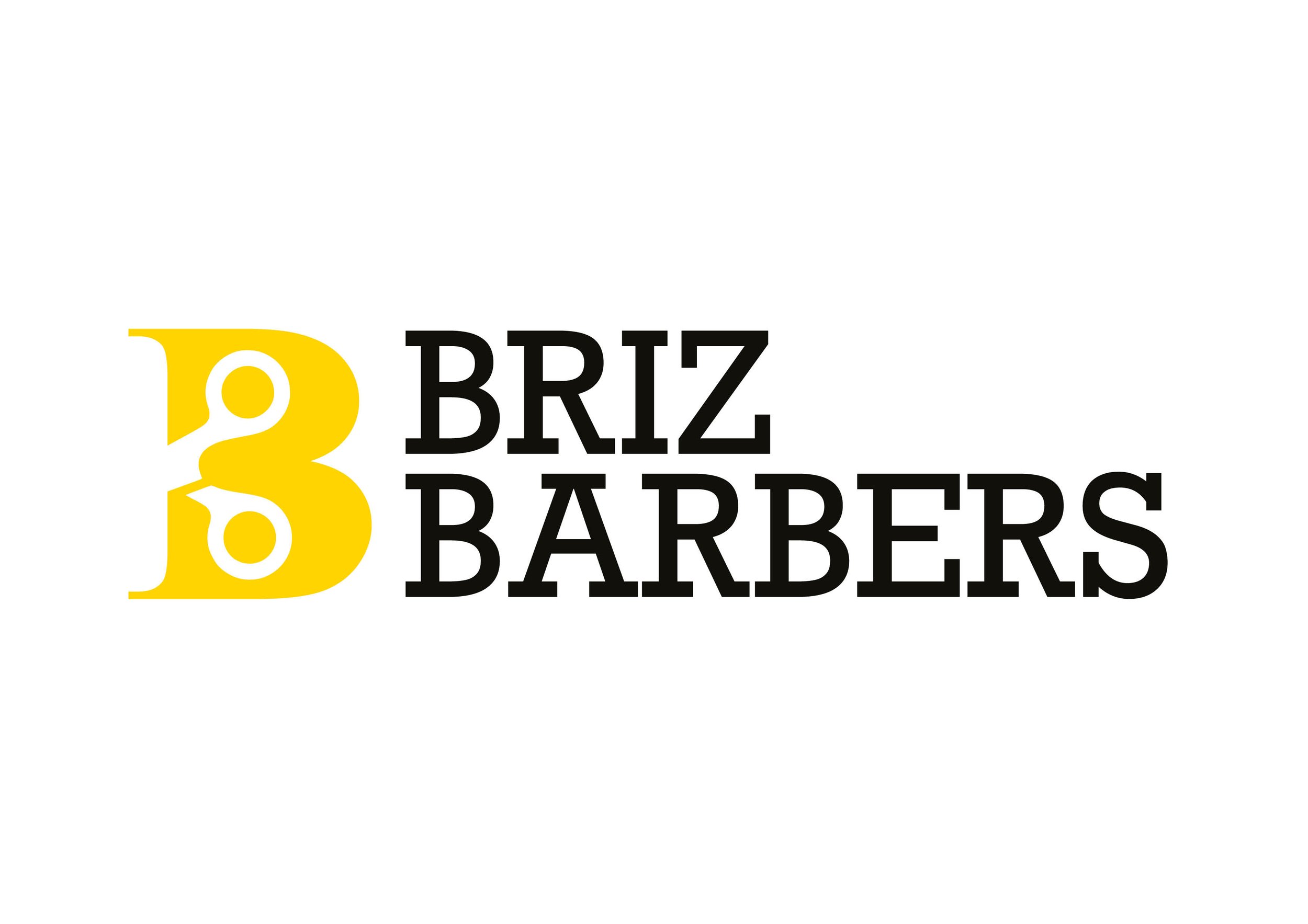 Briz Barbers brand identity