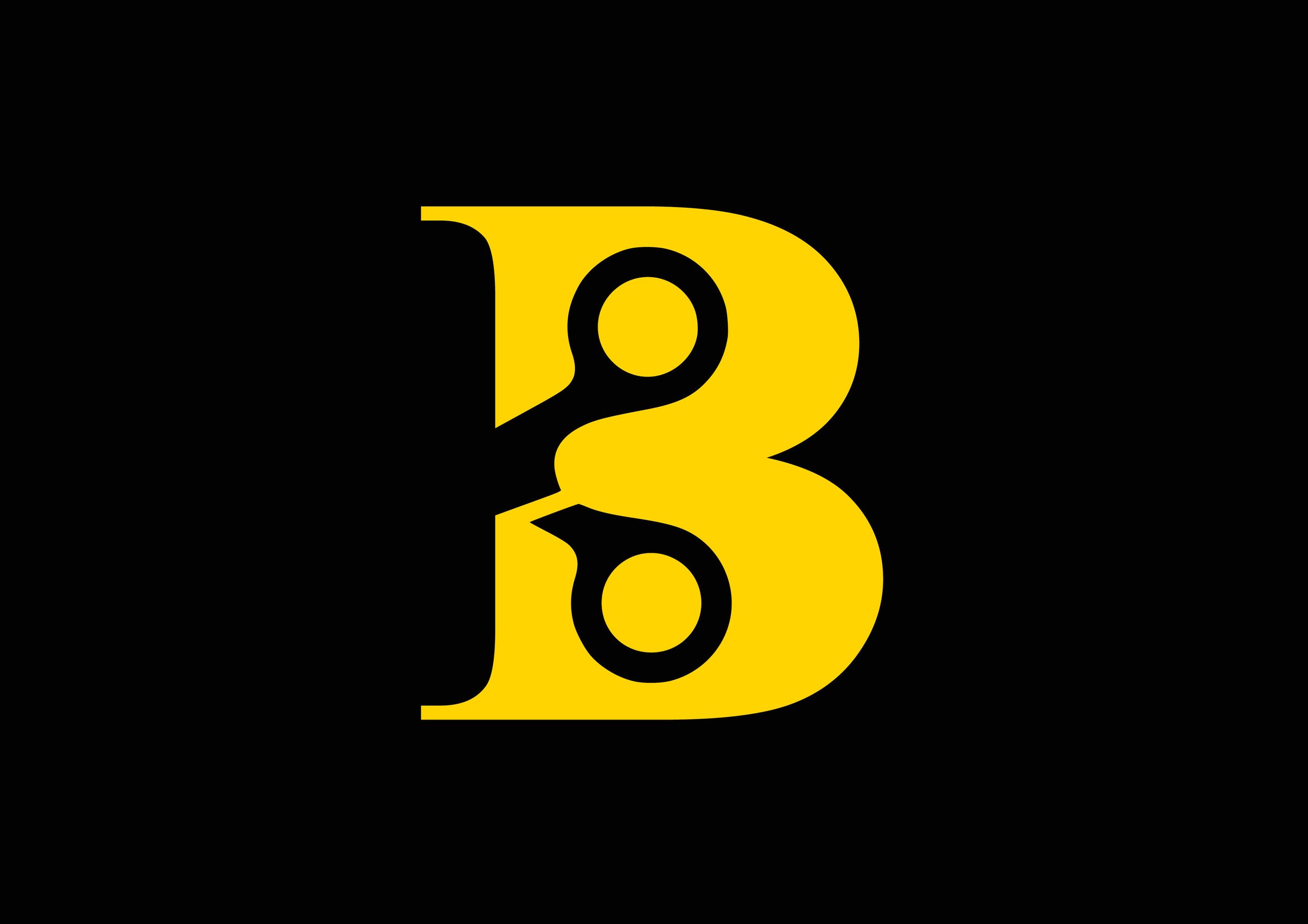 Briz Barbers brand identity logo mark