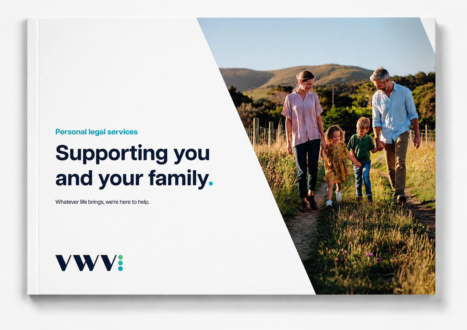 A contemporary brochure design created for the Personal Legal Services department, combining clean layouts, engaging imagery, and clear typography to communicate complex legal information in an accessible and approachable way. The design was develop