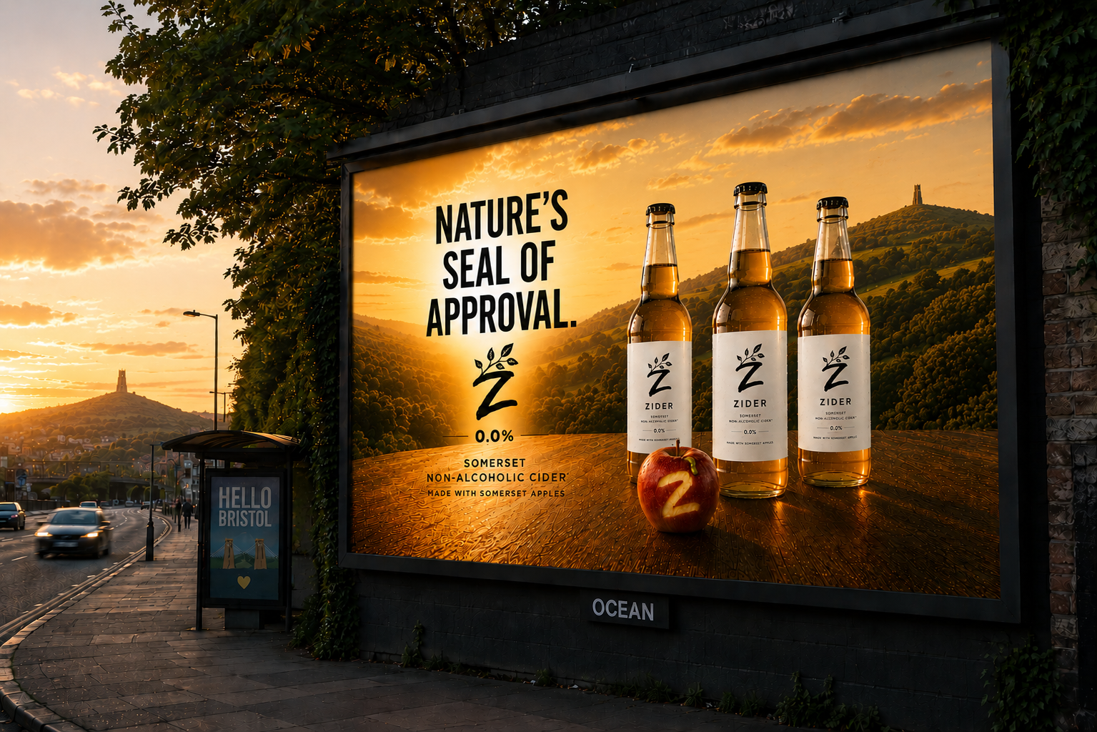 Glastonbury Billboard Graphic