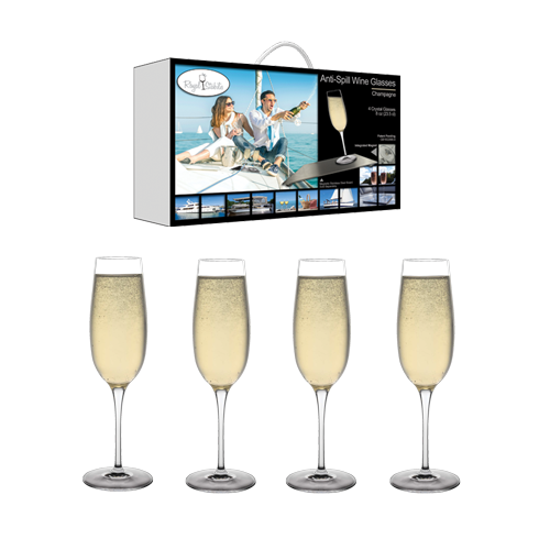 Ultra clear lead free crystal wine glasses