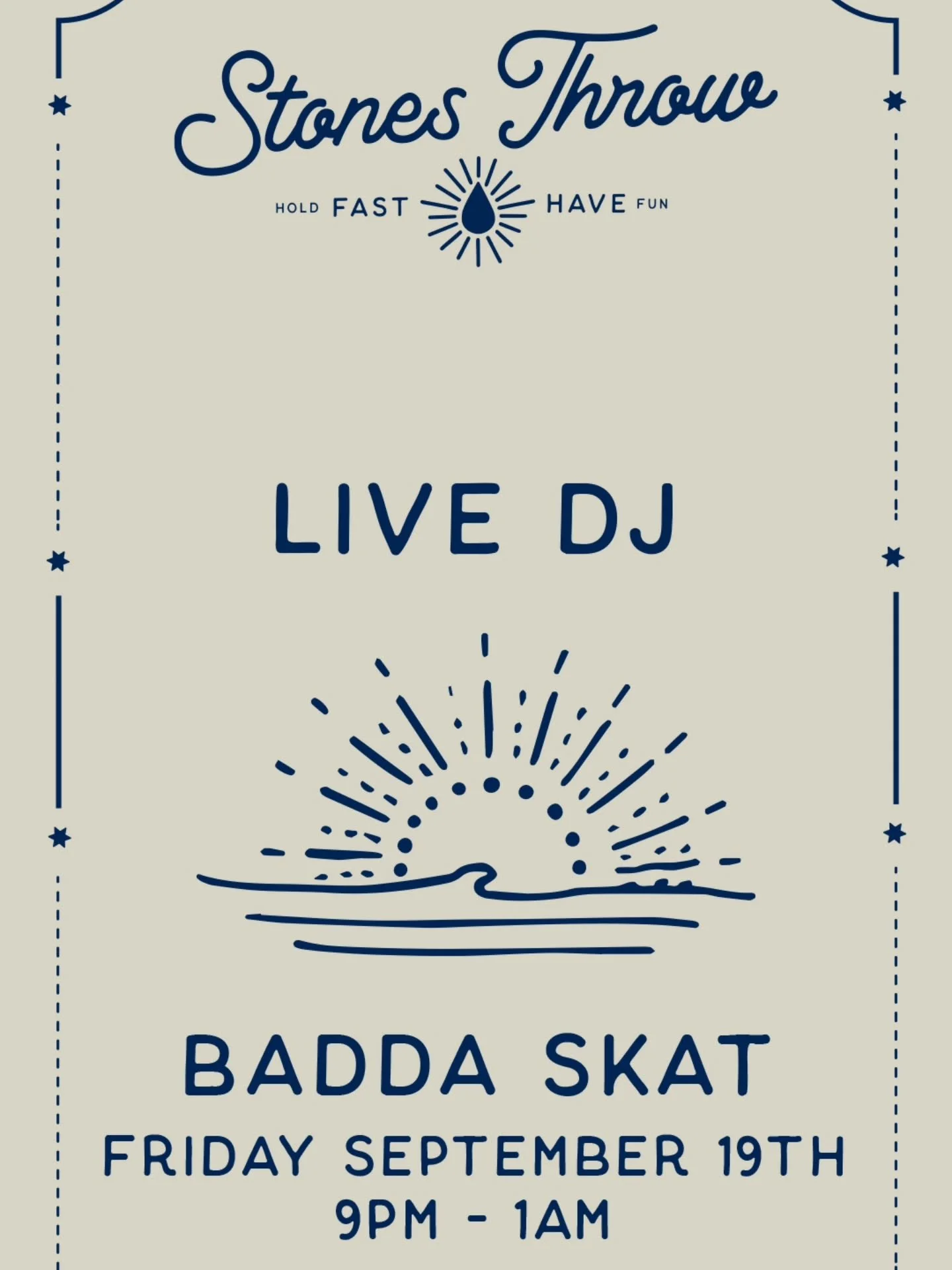 That's right folks! I'm back at Stones Throw starting tonight, and every Friday through October!!! I play everything from Funk to 80's, 90's, 2k, reggae, old school, all of it! Come through!! Let's groove! 
🍻: @stonesthrow_tampa 
🔊: @bookmusicburea