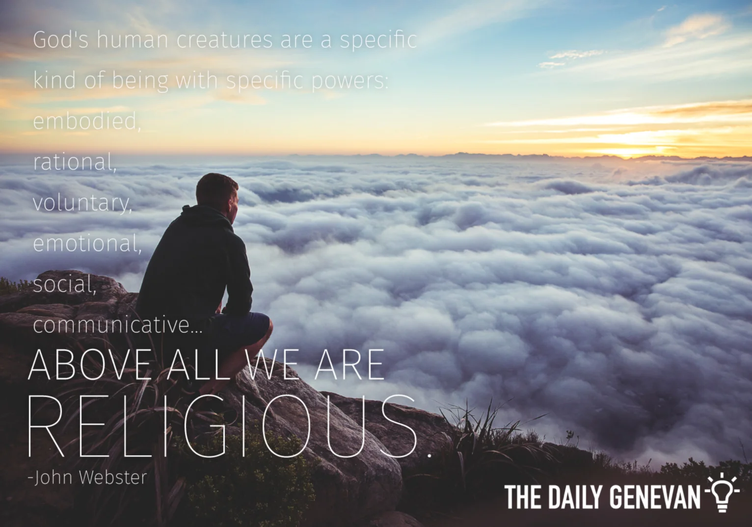 John Webster on human nature