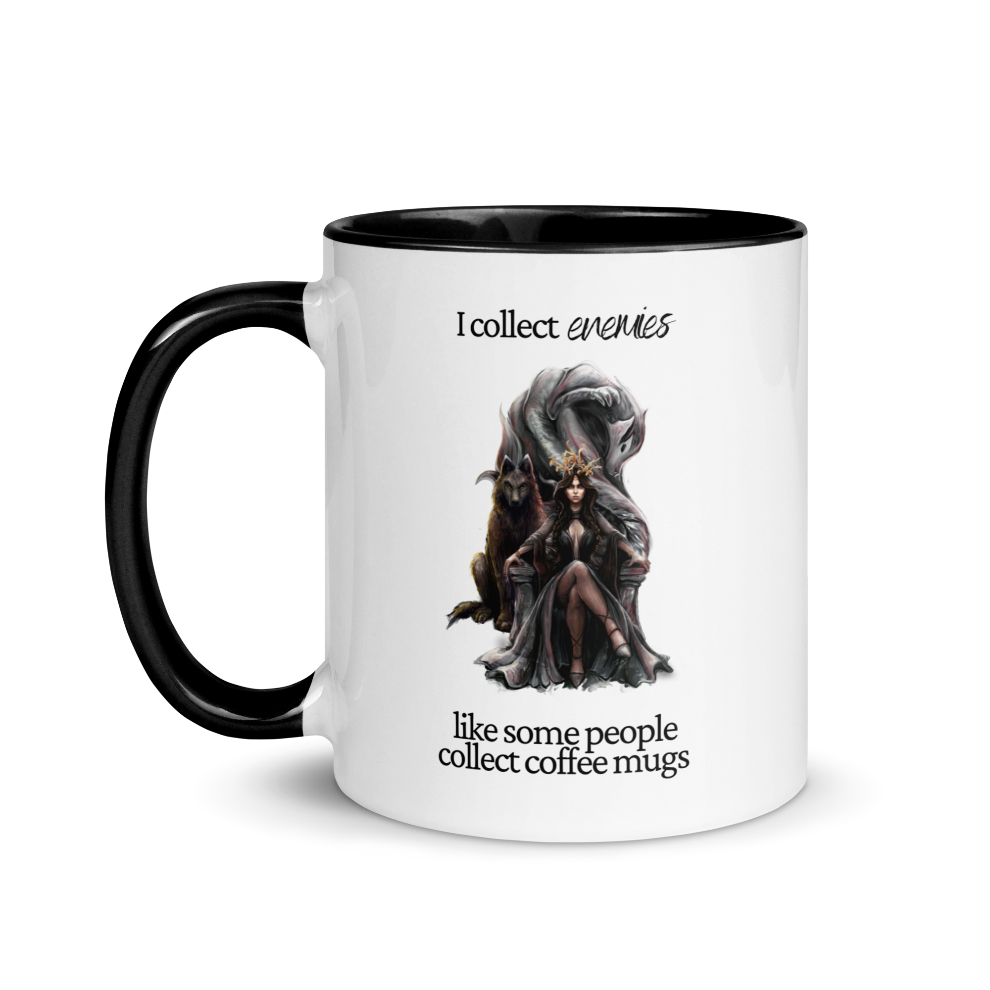 I Collect Enemies Coffee Mug | Fortuna Sworn Inspired