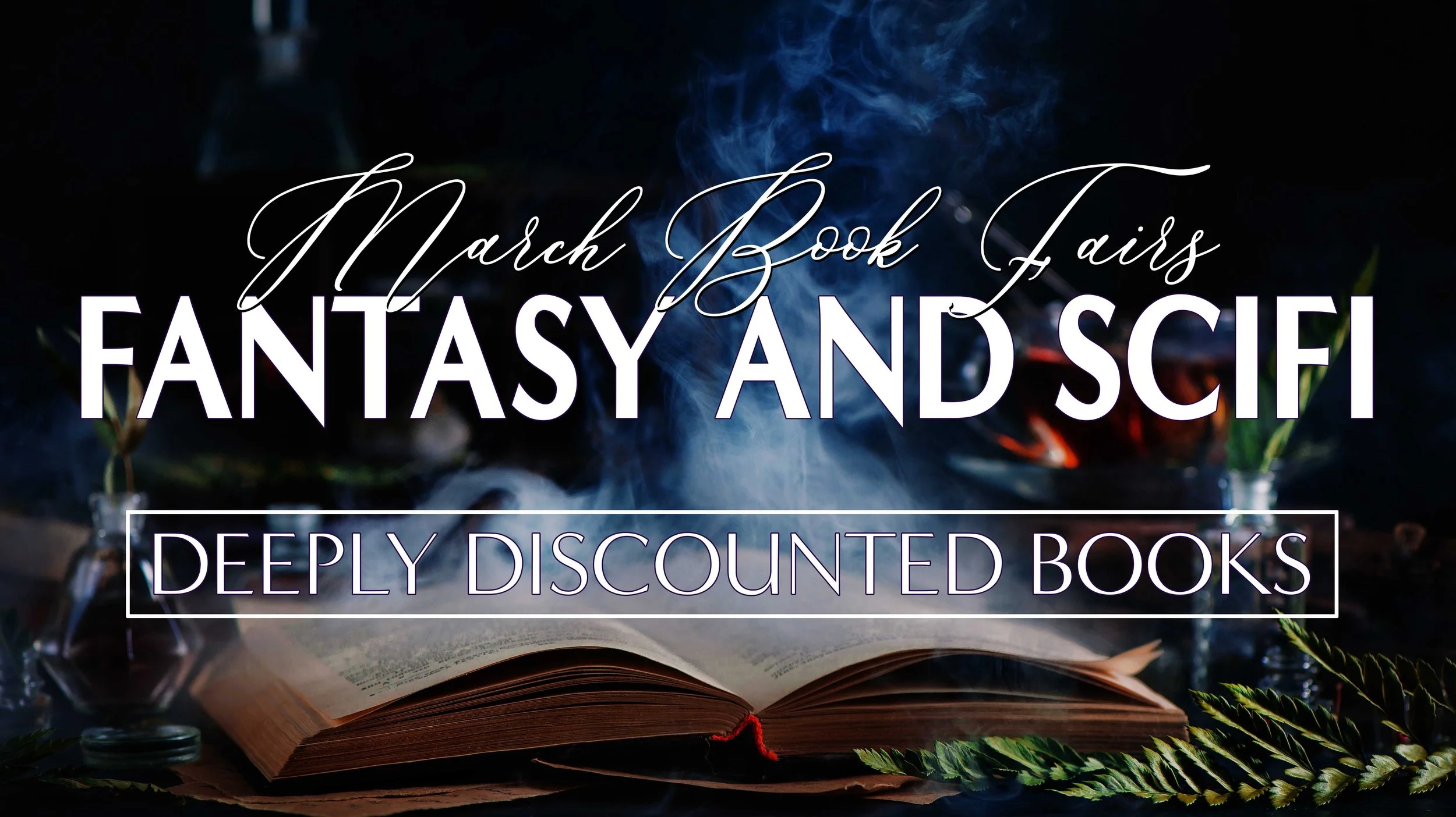 March 2026 Fantasy &amp; Sci-Fi Book Fairs