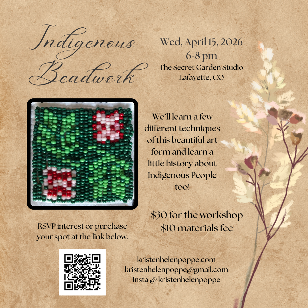 April - Indigenous Beadwork