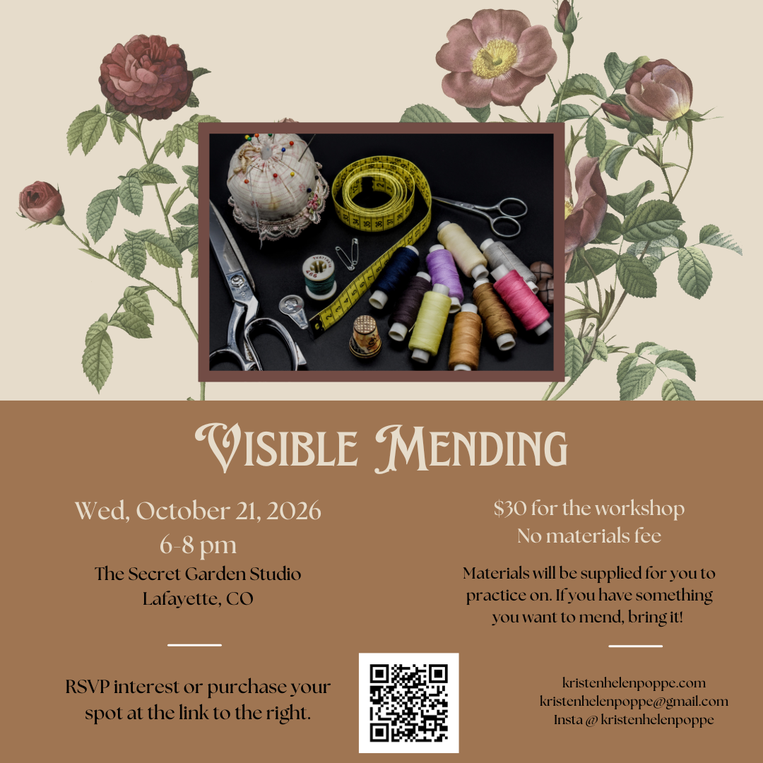 October -- Visible Mending
