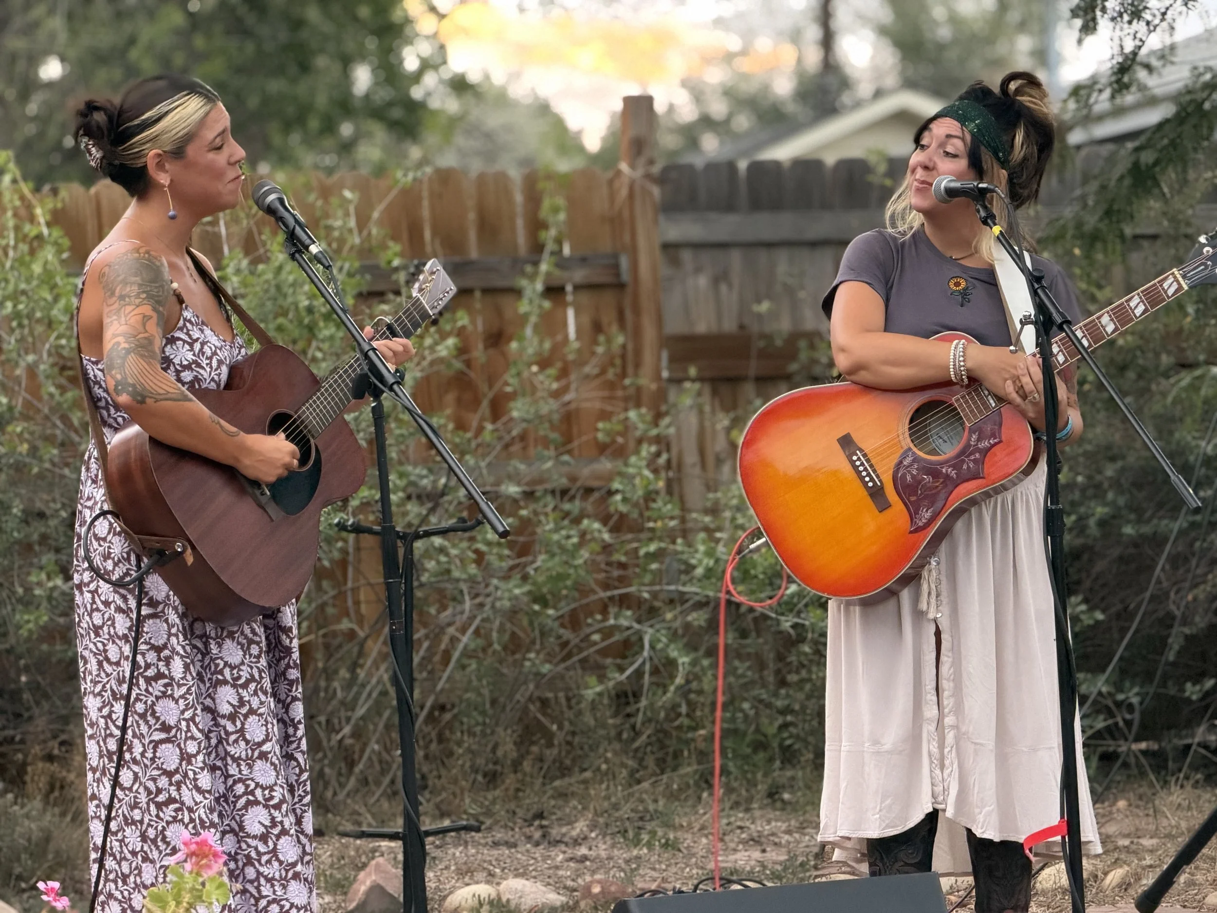 Emily Barnes and Lyndy Butler