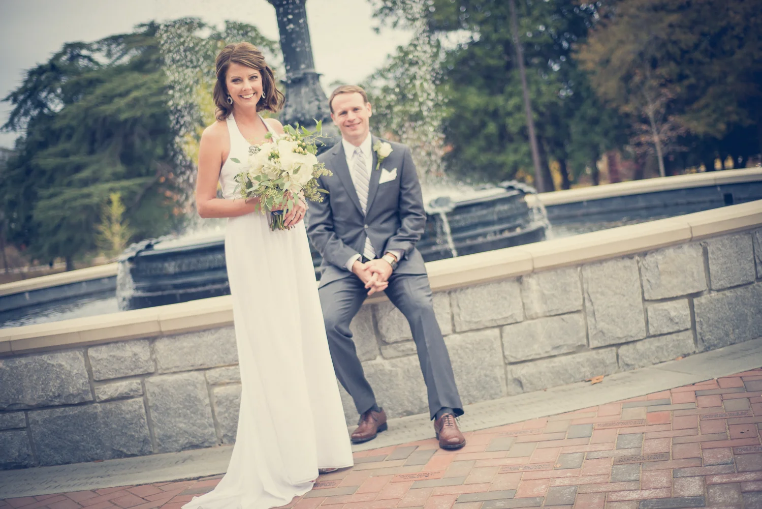 Newton Chapel Wedding in Macon Georgia - Julie + Cal