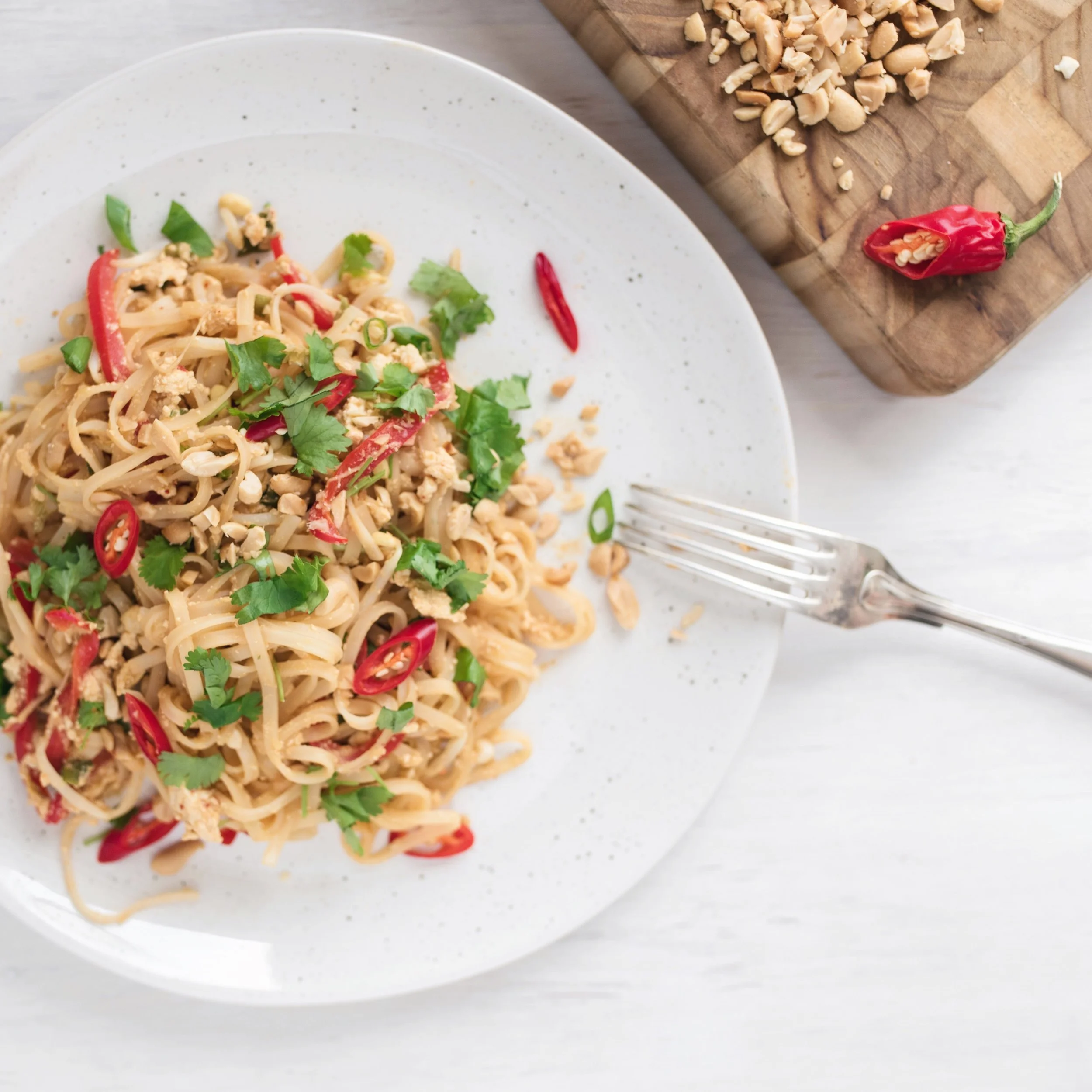 Vegansk pad thai