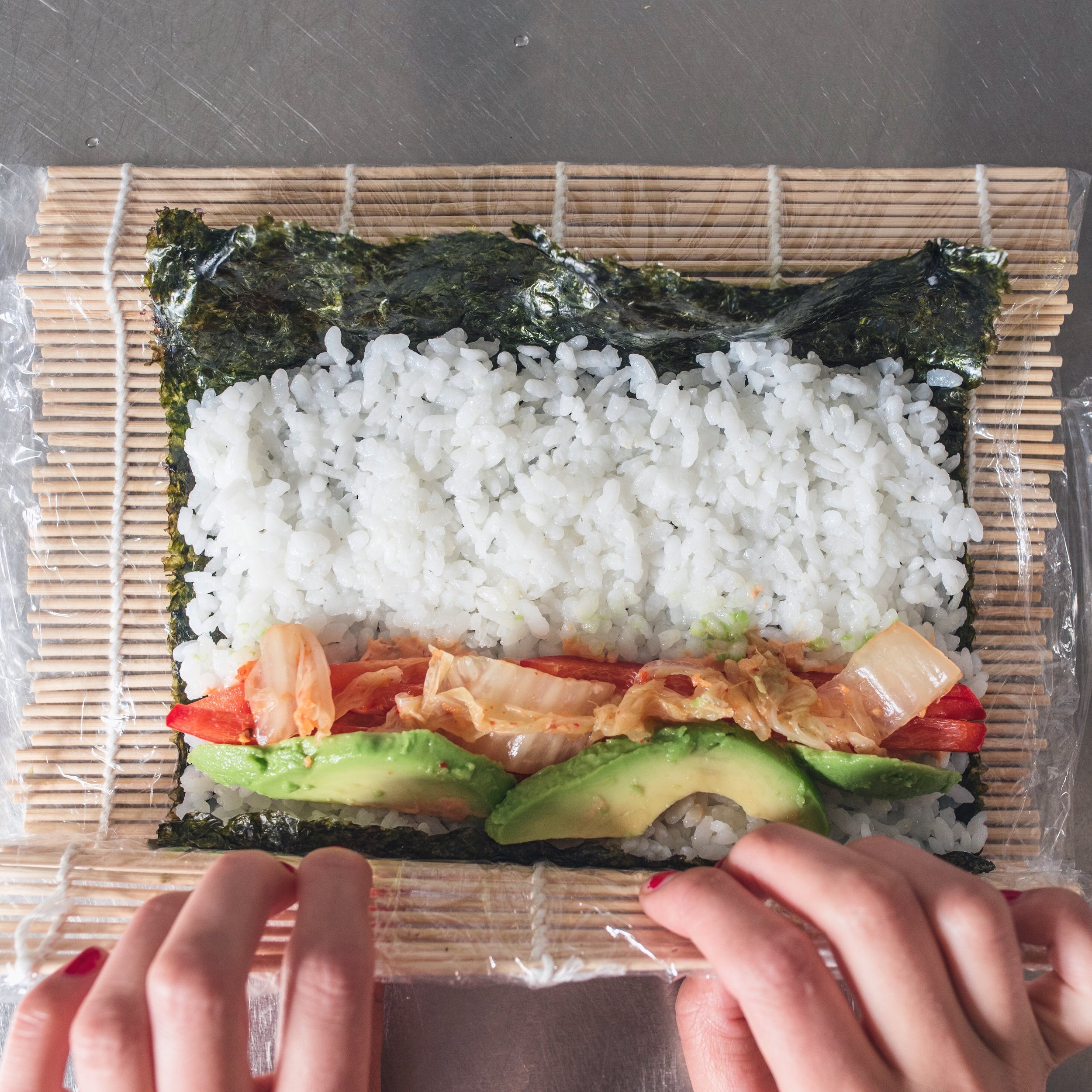 Sushi, hemmagjord 