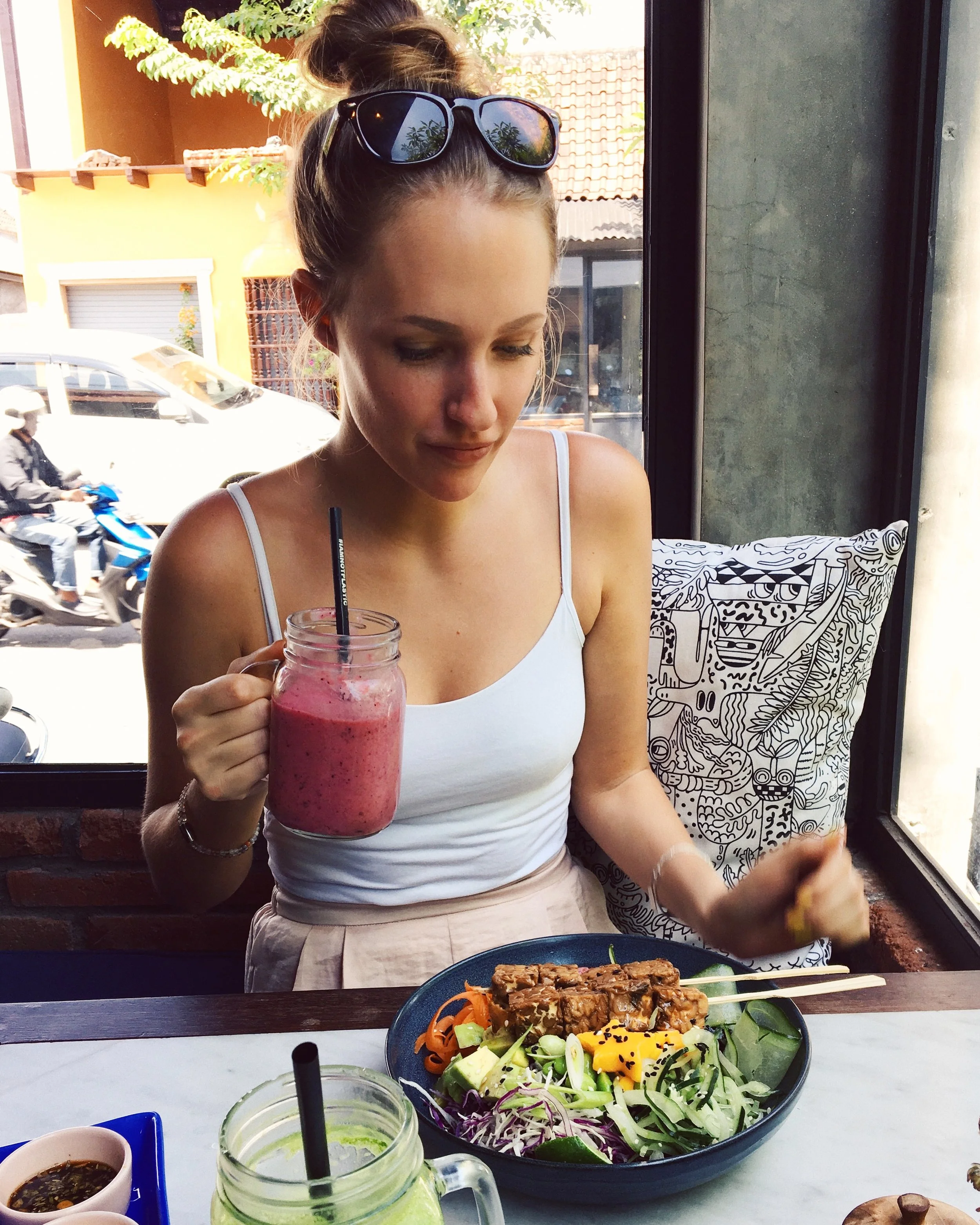 YUM. This was one of the first days in Bali and I was still in chock over all amazing vegan food