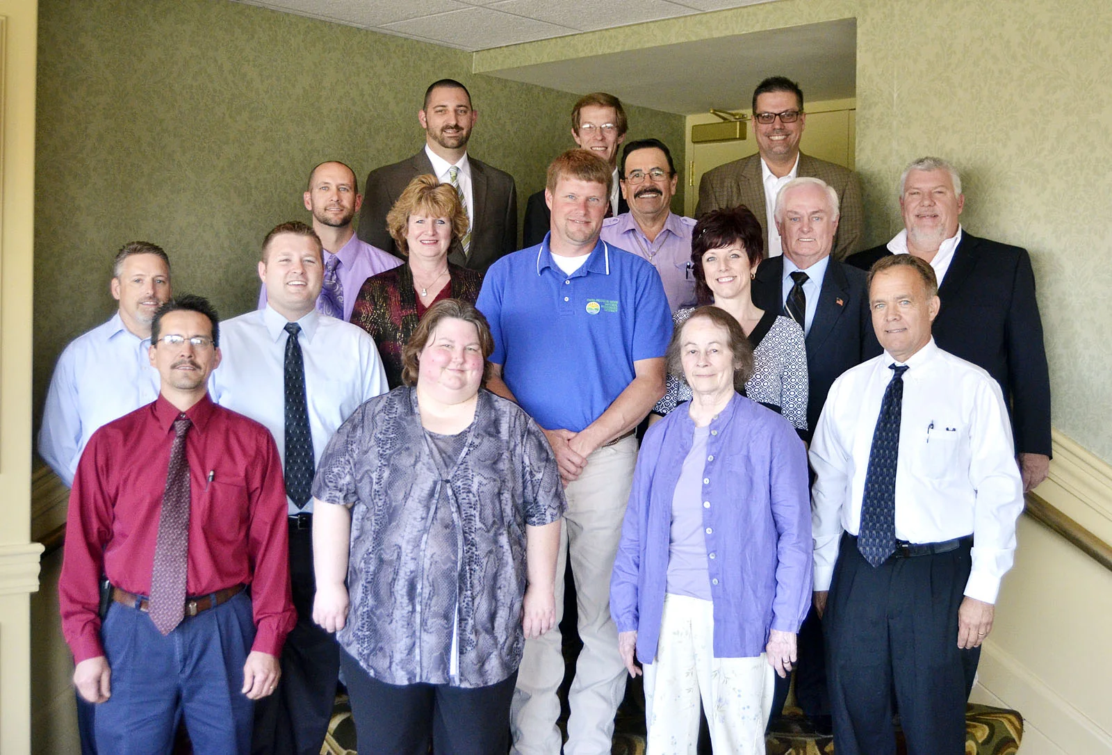 From Left to Right Front Row: Joe Conley, Bob Livermore, Lori Warner, Brett Gotch, Lisa Crow, Ashley Watkins, Eric Hansen, Ramiro Alverez, Amy Buster Back Row: Shirley Sides, Randy Meyer, Brent Ruch, Nate VanderPlaats, Keith Nielsen, Kim Dahlin, Lowell Roeber, Ernest Latimer, Tony Gomez, Ranae Bahrends, Mike LaCroix Not Shown: Sandra Gutierrez, Clint Brown