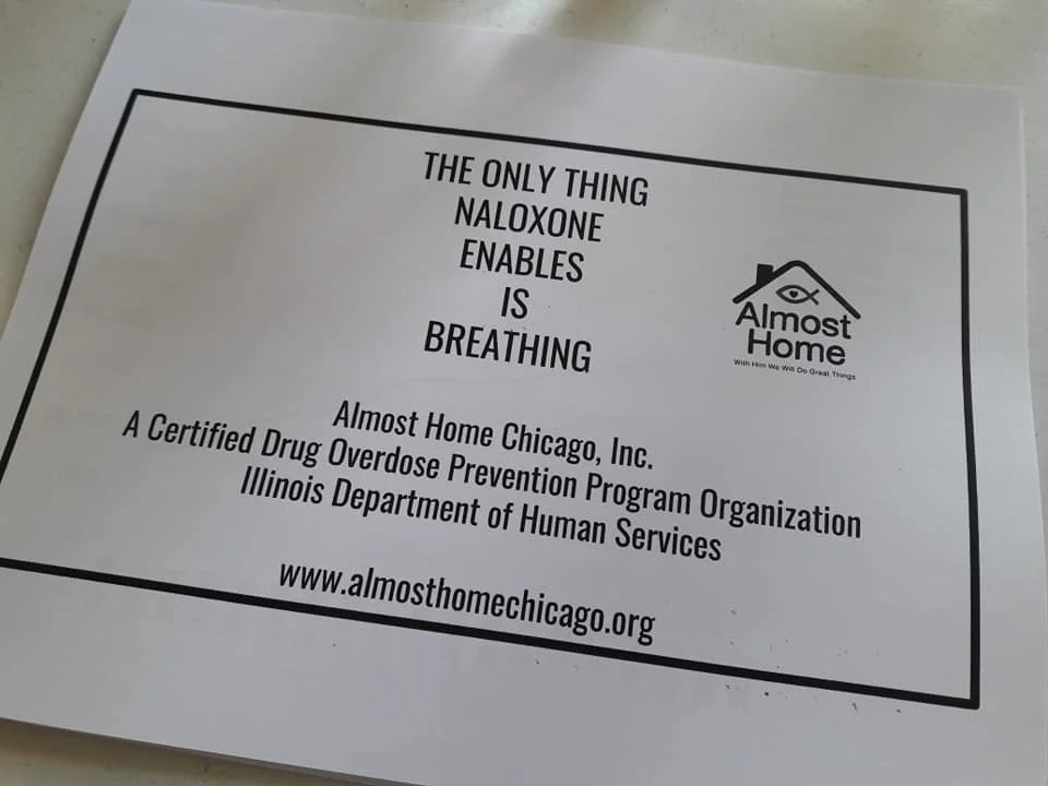 The only thing Naloxone enables is breathing.
