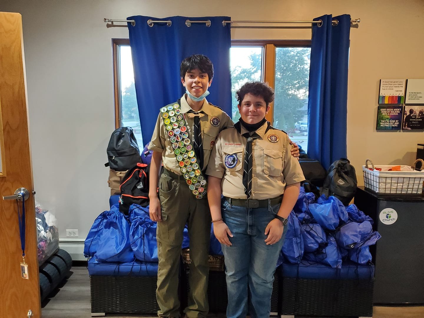 Eagle Project: 60+ Blessings Bags for our friends