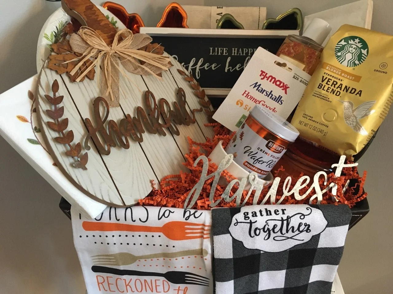 Thanksgiving Fundraiser Baskets