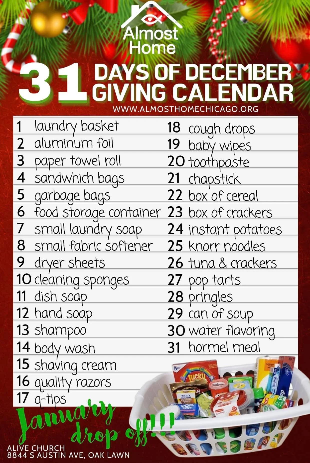 31 Days of Giving
