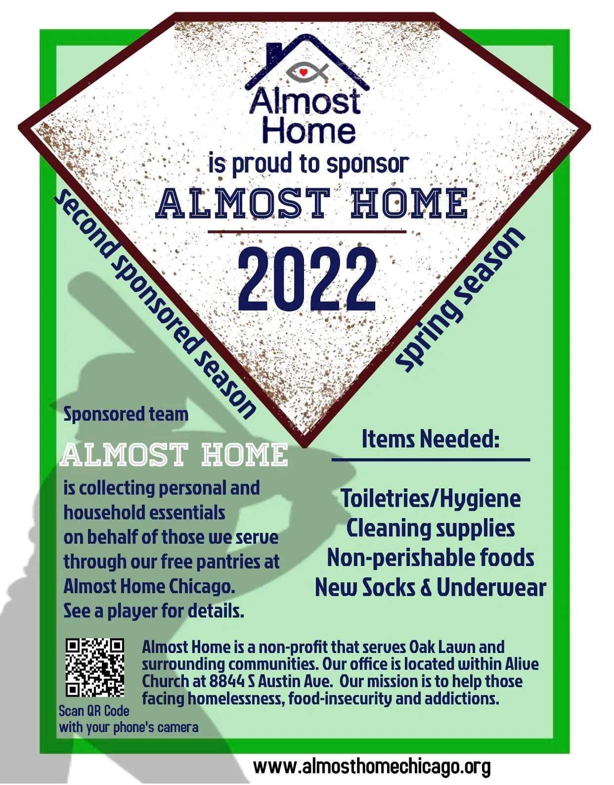 Almost Home Softball league