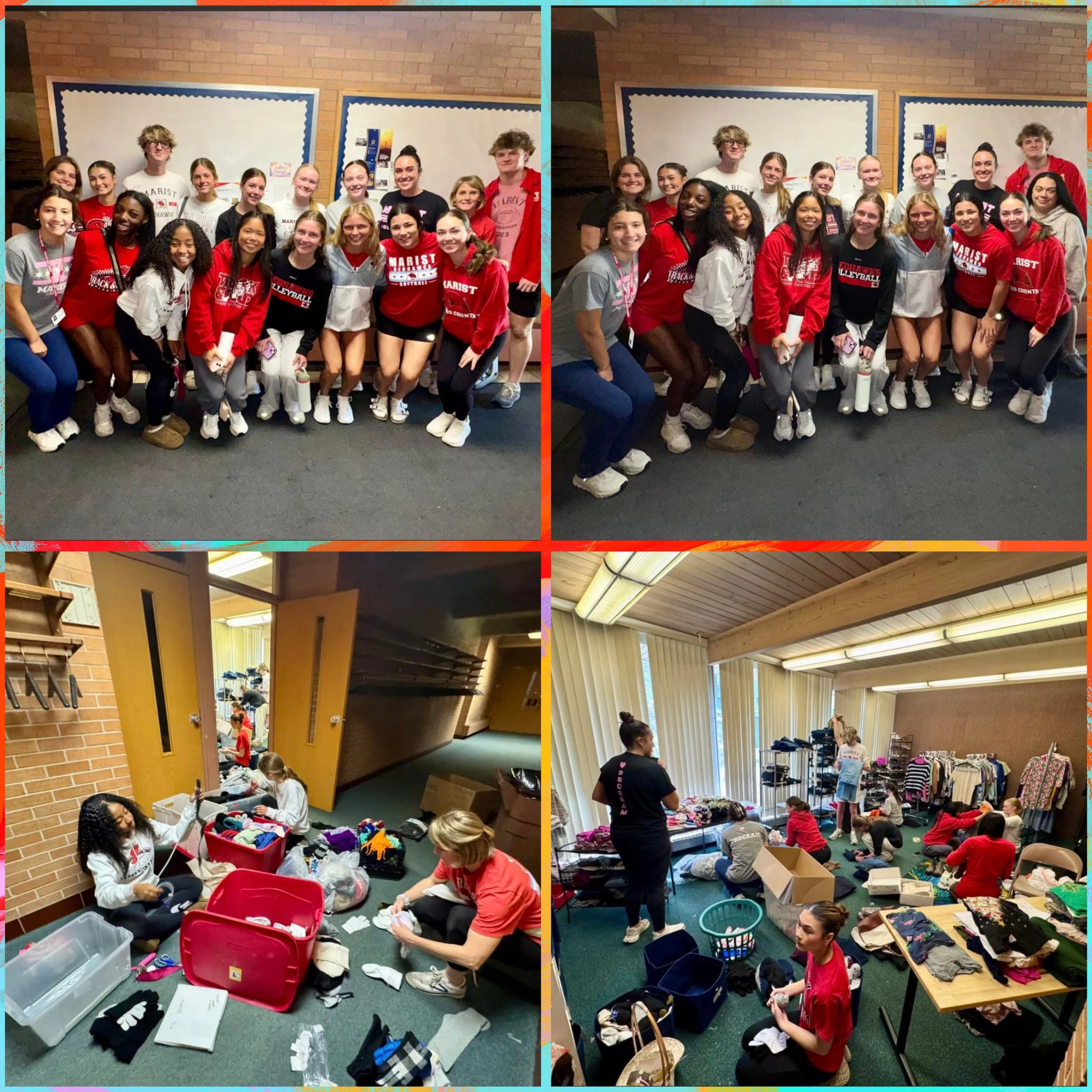 A Massive Thank You to the Incredible Seniors from Marist Highschool!