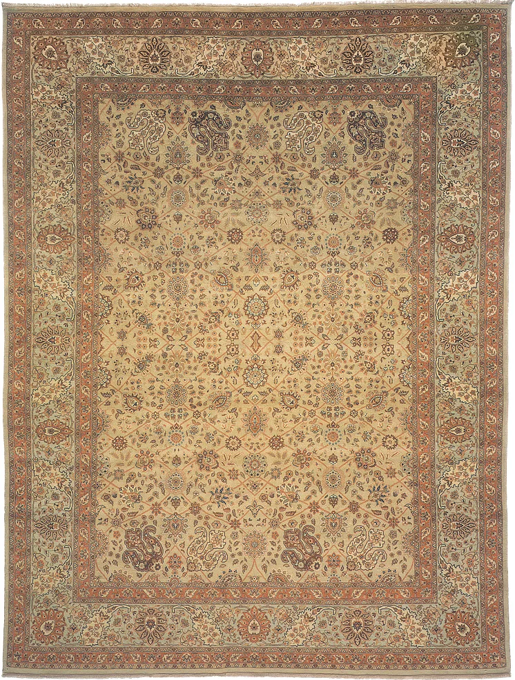 Tabriz Area Rug 3846
