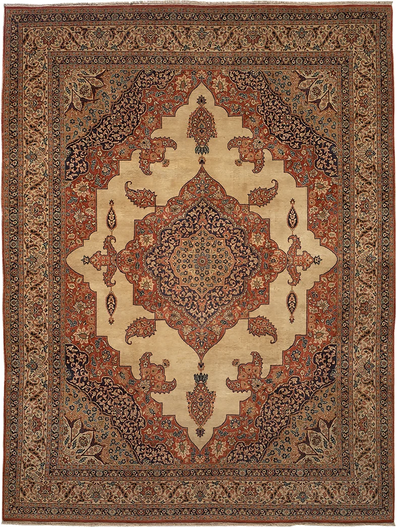 Tabriz Area Rug 31056