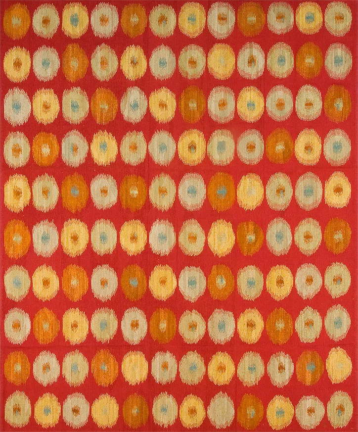 Ikats Pile Carpets Ikat Flatweave Rugs French Accents — Decorative