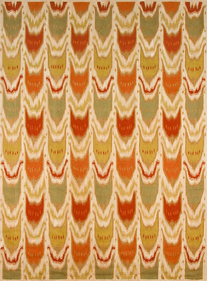 Ikat Flat Weave Rug IK162 — Decorative Hand knotted Area Rugs Custom