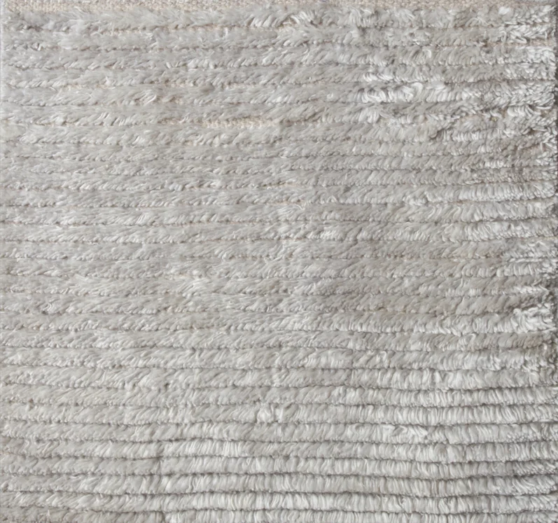 Ribbed Mohair Tulu Rug MRMR100GR