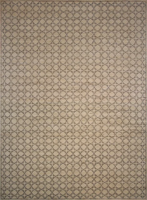 Geometric Khotan Area Rug KH121F