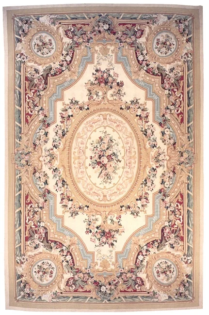 Aubusson Area Rug 5026