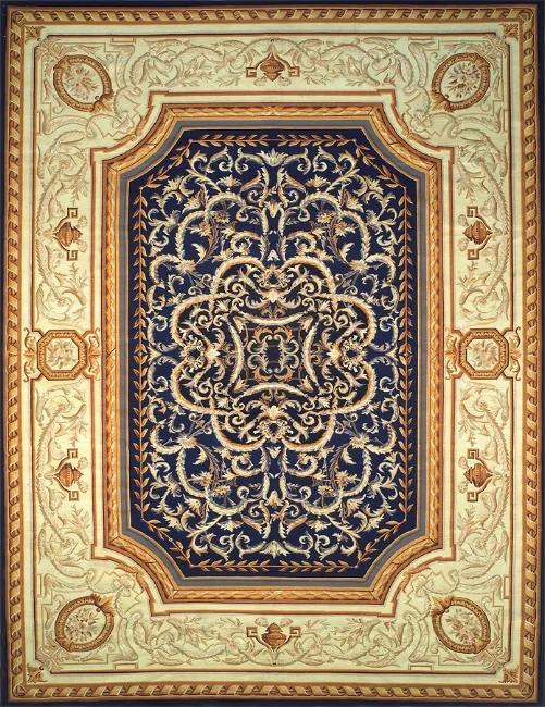 Aubusson Area Rug 5072C