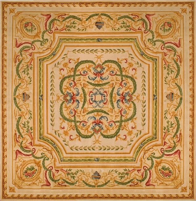 Aubusson Area Rug 5072G