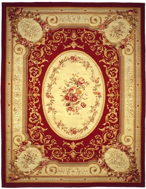 Aubusson Area Rug 5123