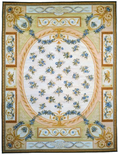 Aubusson Area Rug 5153