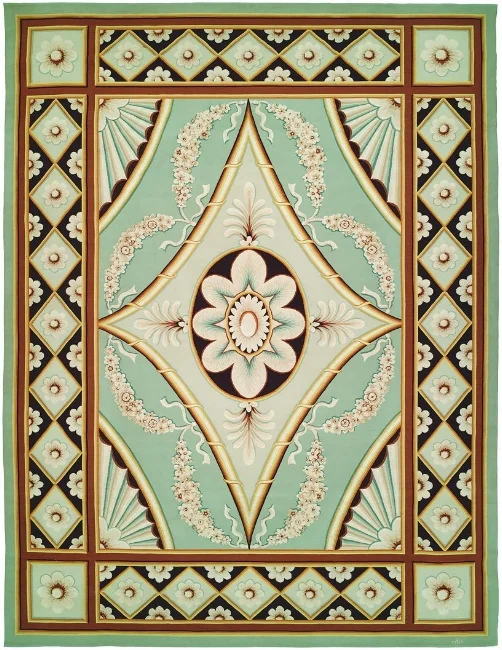 Aubusson Area Rug 5185