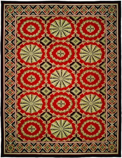 Aubusson Area Rug 5186