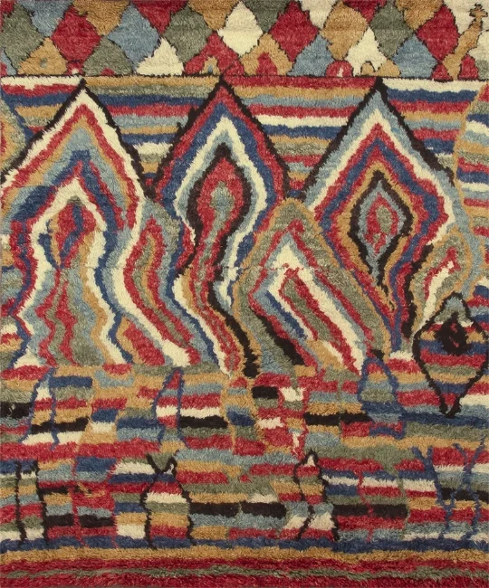 Boucherouite Area Rug MR501